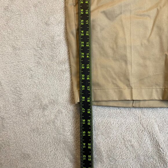 Lands End Men's Shorts Size 30 Khaki Chino Traditional Fit Fishing - Picture 5 of 10